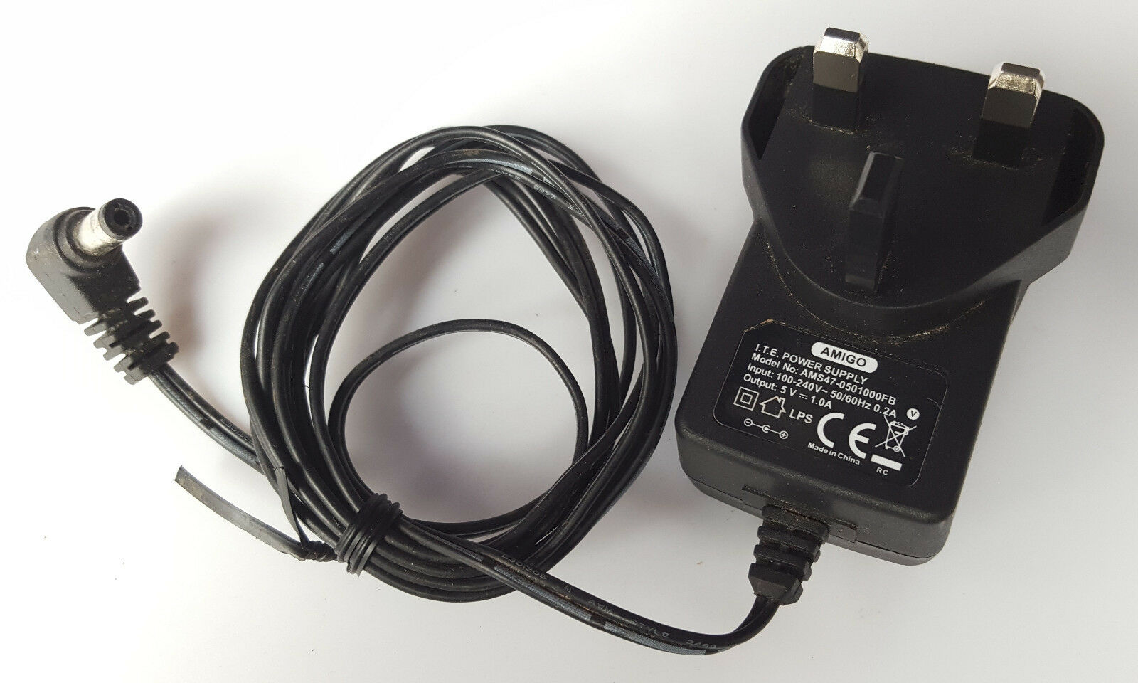 New 5V 1A AMIGO AMS47-0501000FB Power Supply Ac Adapter